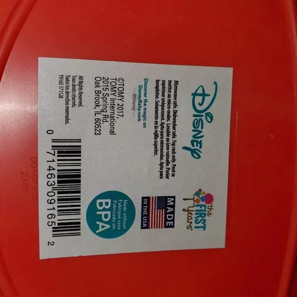 NWOT - The First Years Racers Edge "Cars" Plates - Picture 2 of 3